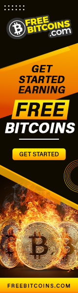 FreeBitcoins advertising banner 160x600