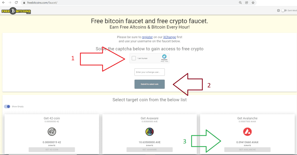 cryptocurrency faucet freebitcoins.com